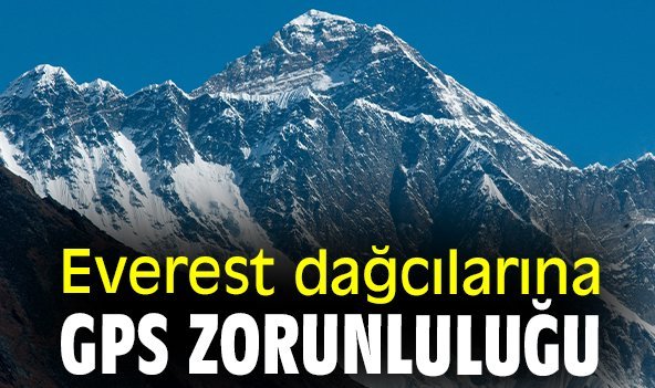 Everest dağcılarına GPS zorunluluğu