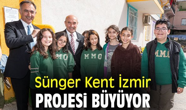 Sünger Kent İzmir Projesi büyüyor