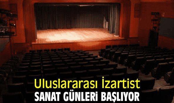 Uluslararası İzartist Sanat günleri başlıyor