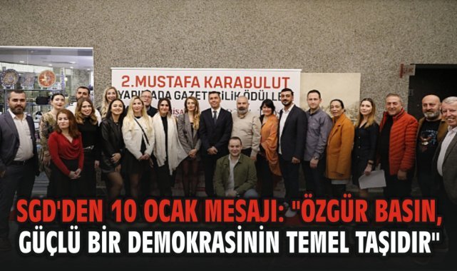 SGD'den 10 Ocak mesajı: