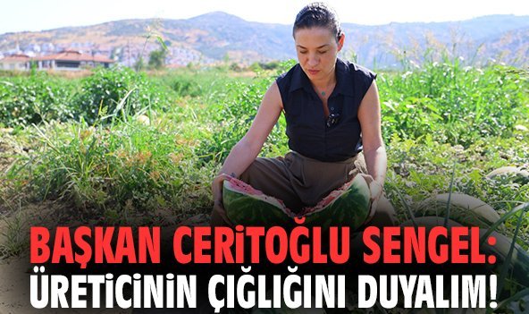 Başkan Ceritoğlu Sengel: Üreticinin çığlığını duyalım!