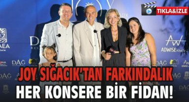 Joy Sığacık’tan Farkındalık Dolu Konser Projesi: Her Konsere Bir Fidan!