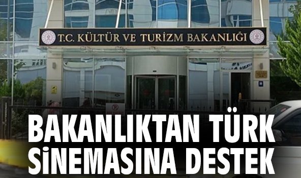 Bakanlıktan Türk sinemasına destek
