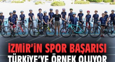 İzmir’in spor başarısı Türkiye’ye örnek oluyor