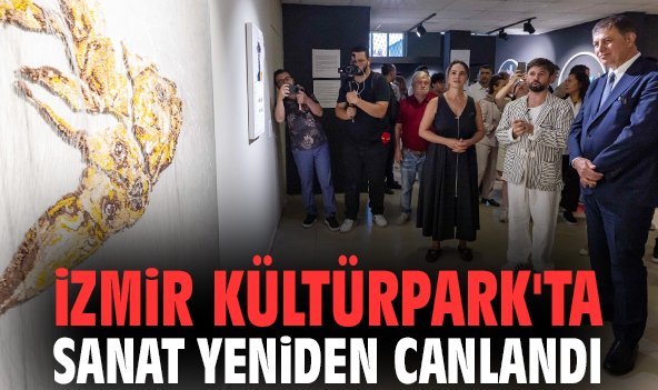 İzmir Kültürpark'ta sanat yeniden canlandı