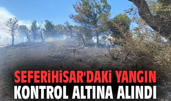 Seferihisar'daki yangın kontrol altına alındı