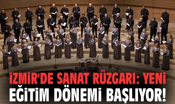 İzmir'de sanat rüzgarı: Yeni eğitim dönemi başlıyor!