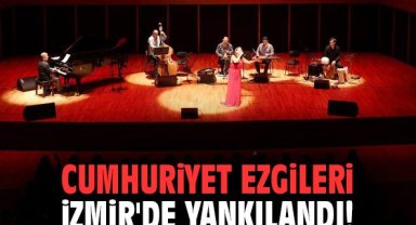 29 Ekim Cumhuriyet Bayramı'nda Cumhuriyet ezgileri İzmir'de yankılandı