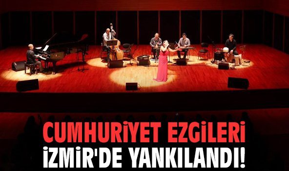 29 Ekim Cumhuriyet Bayramı'nda Cumhuriyet ezgileri İzmir'de yankılandı