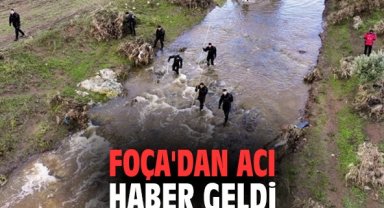 Foça'dan acı haber geldi