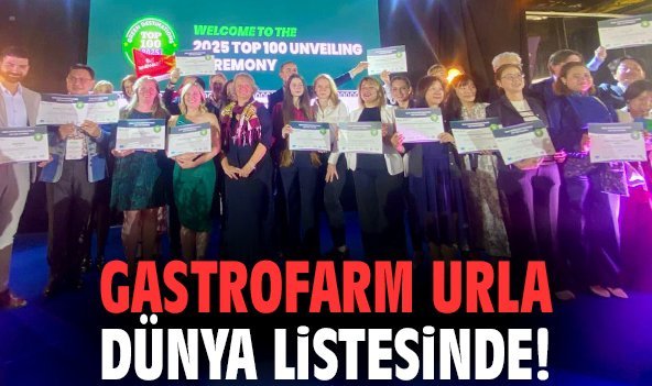 Gastrofarm Urla dünya listesinde!