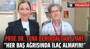 Prof. Dr. Tuna Demirdal'dan Vatandaşlara Uyarı:
