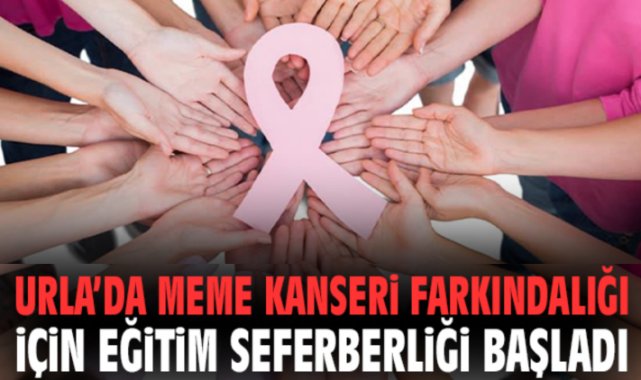 Urla’da Meme Kanseri Farkındalığı İçin Eğitim Seferberliği Başladı