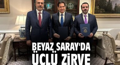 Beyaz Saray'da üçlü zirve