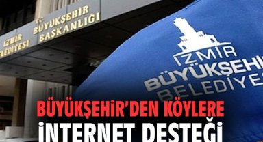 Büyükşehir’den köylere internet desteği