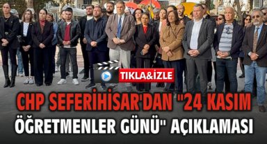 CHP Seferihisar'dan 