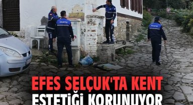 Efes Selçuk'ta kent estetiği korunuyor