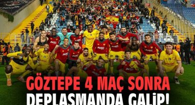 Göztepe 4 maç sonra deplasmanda galip!