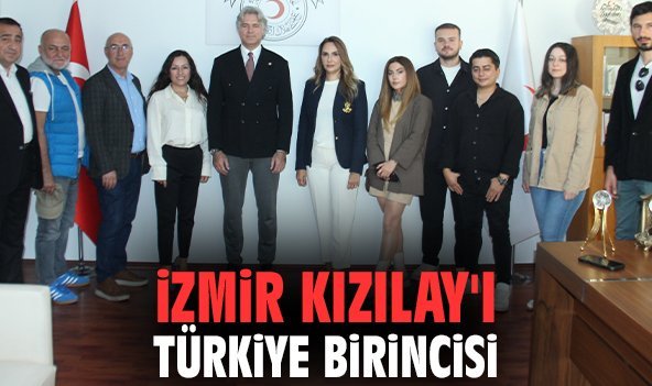 İzmir Kızılay'ı Türkiye birincisi
