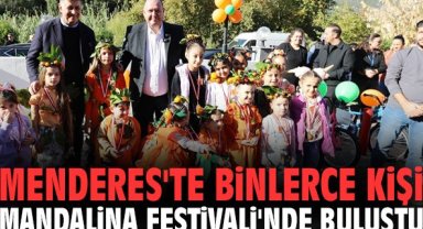 Menderes'te binlerce kişi Mandalina Festivali'nde buluştu