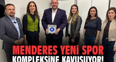 Menderes yeni spor kompleksine kavuşuyor!