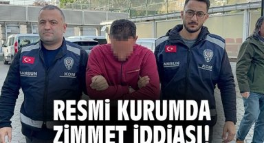 Resmi kurumda zimmet iddiası!