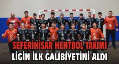 Seferihisar Hentbol Takımı Ligin İlk Galibiyetini Aldı