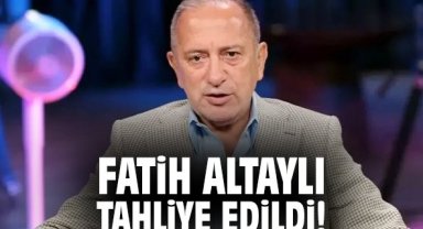 Fatih Altaylı tahliye edildi!