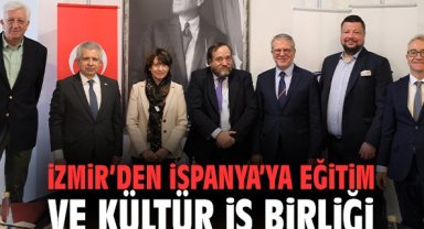 İzmir’den İspanya’ya eğitim ve kültür iş birliği