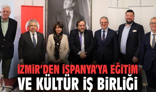 İzmir’den İspanya’ya eğitim ve kültür iş birliği
