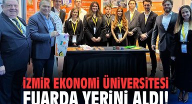 İzmir Ekonomi Üniversitesi fuarda yerini aldı!