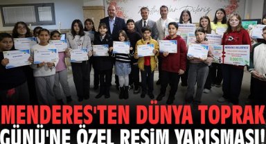 Menderes'ten Dünya Toprak Günü'ne özel resim yarışması!