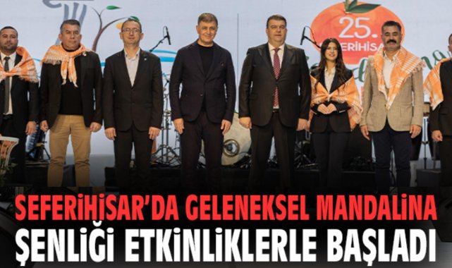 Seferihisar’da Geleneksel Mandalina Şenliği etkinliklerle başladı