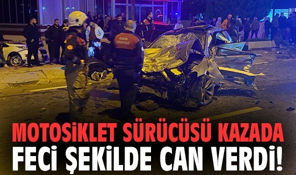 Seferihisar'da Trafik Kazası: Motosiklet Sürücüsü Hayatını Kaybetti