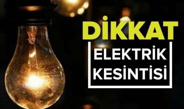 Seferihisar ilçende bazı sokaklarda elektrik kesintisi olacak