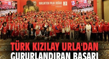 Türk Kızılay Urla'dan gururlandıran başarı