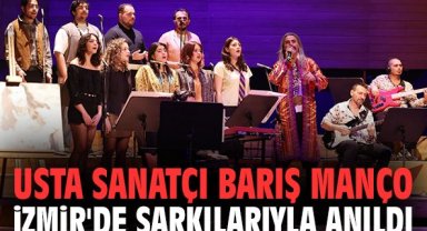 Usta sanatçı Barış Manço İzmir'de şarkılarıyla anıldı