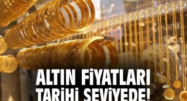 Altın fiyatları tarihi seviyede!
