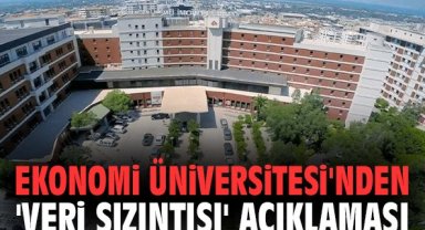 İzmir Ekonomi Üniversitesi'nden 'veri sızıntısı' açıklaması