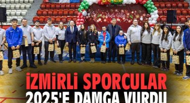 İzmirli sporcular 2025'e damga vurdu