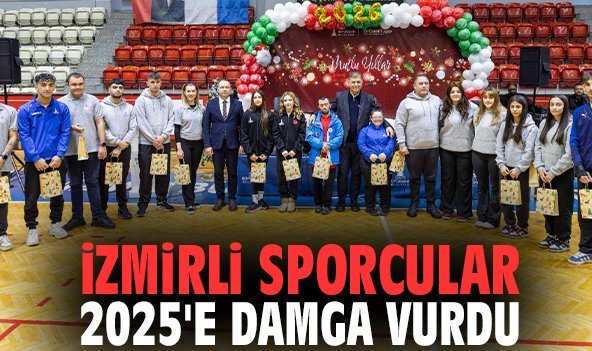 İzmirli sporcular 2025'e damga vurdu