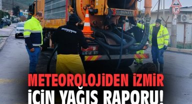 Meteorolojiden İzmir için yağış raporu!