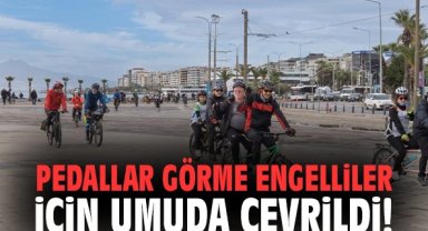 Pedallar Görme Engelliler İçin Umuda Çevrildi