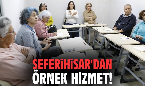 Seferihisar'dan örnek hizmet!