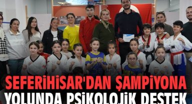 Seferihisar'dan şampiyona yolunda psikolojik destek