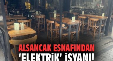 Alsancak esnafından elektrik isyanı!