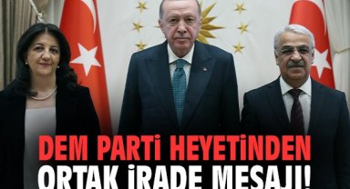 DEM Parti heyetinden ortak irade mesajı!