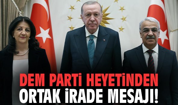 DEM Parti heyetinden ortak irade mesajı!