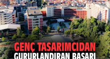 Genç tasarımcıdan gururlandıran başarı