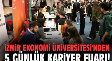 İzmir Ekonomi Üniversitesi'nden 5 günlük Kariyer Fuarı